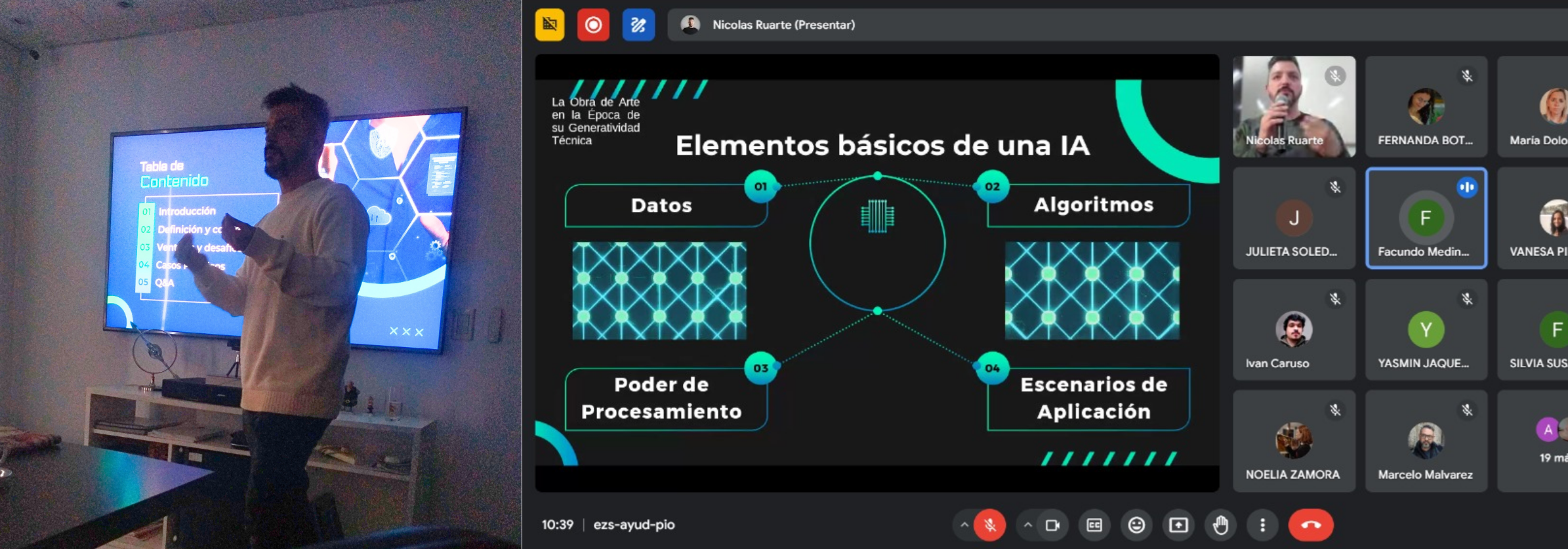 Capacitaciones y workshops de IA para empresas — estudiar IA en Argentina