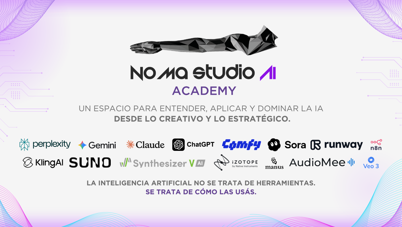 Lanzamiento de NoMa AI Academy — NoMa Studio AI inteligencia artificial Argentina