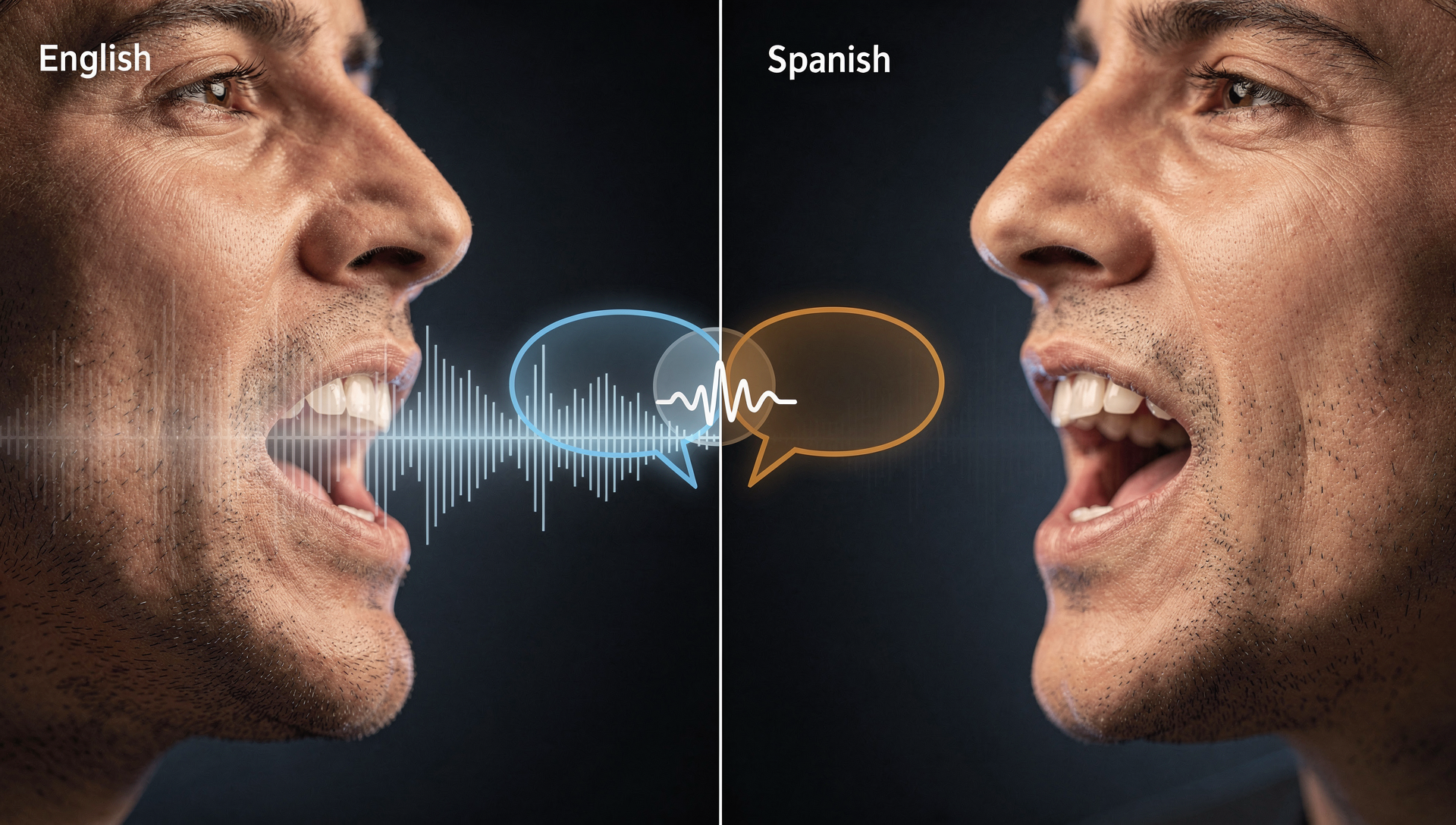 Traducción automática con IA preservando la voz original del actor